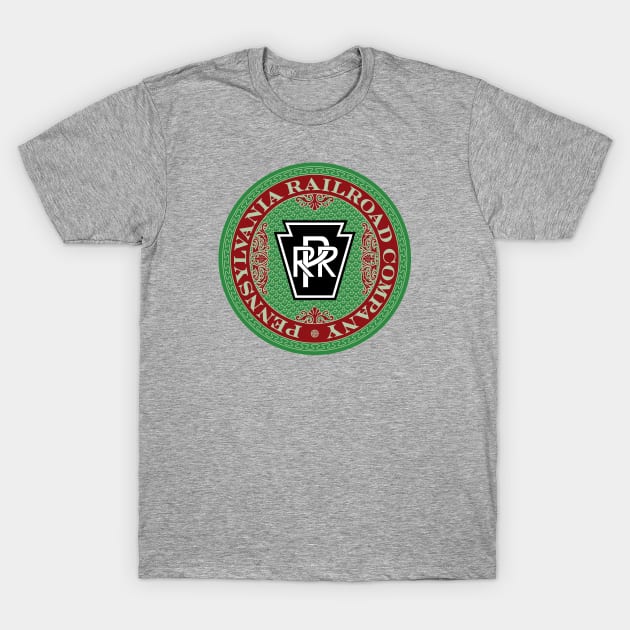 Pennsylvania Railroad - PRR T-Shirt by Railroad 18XX Designs